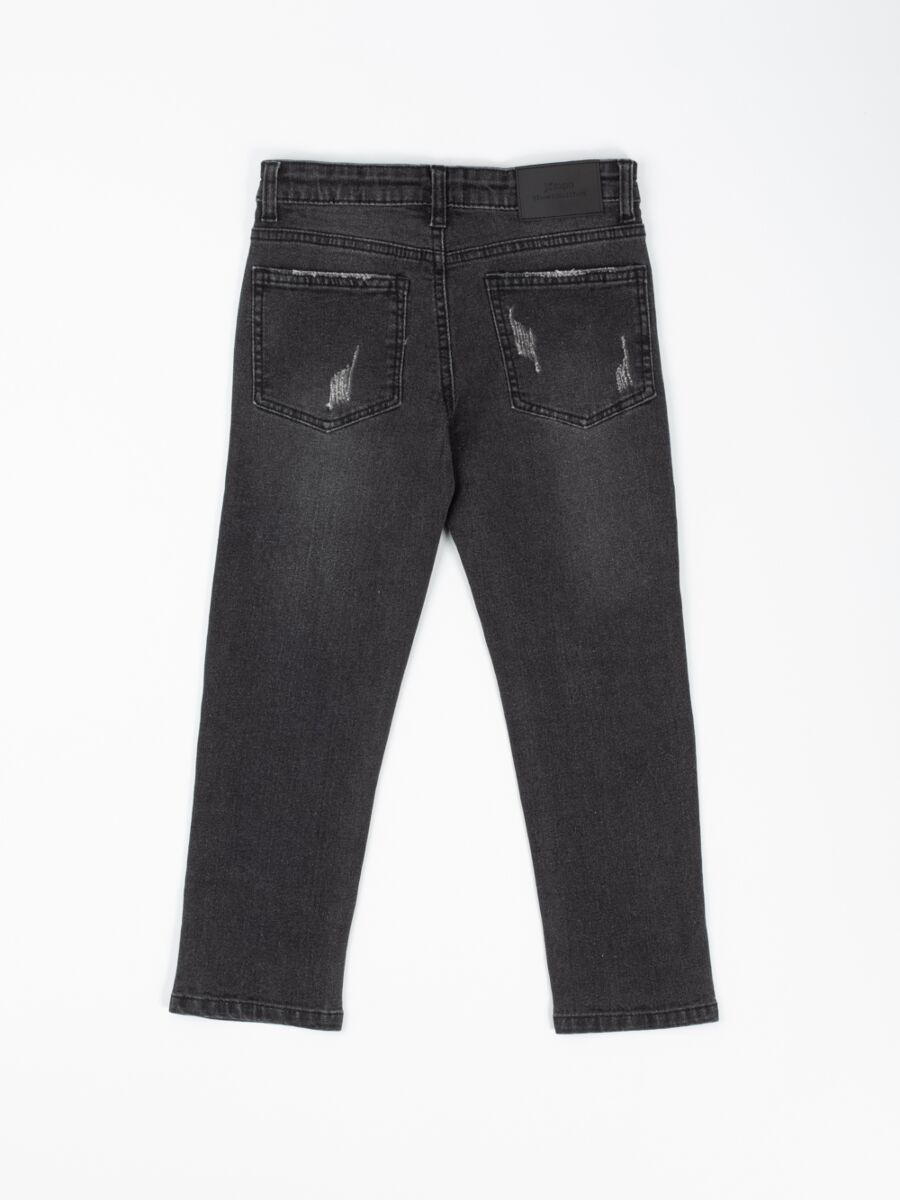 H&O מכנס ג'ינס עם קרעים